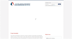 Desktop Screenshot of nationalbenchmarking.ca